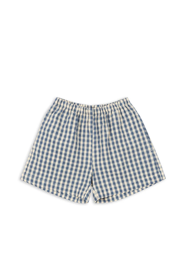 Kim SS Shorts Gots | Captain Blue Check