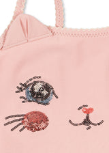 Kitty Swimsuit | Powder Pink