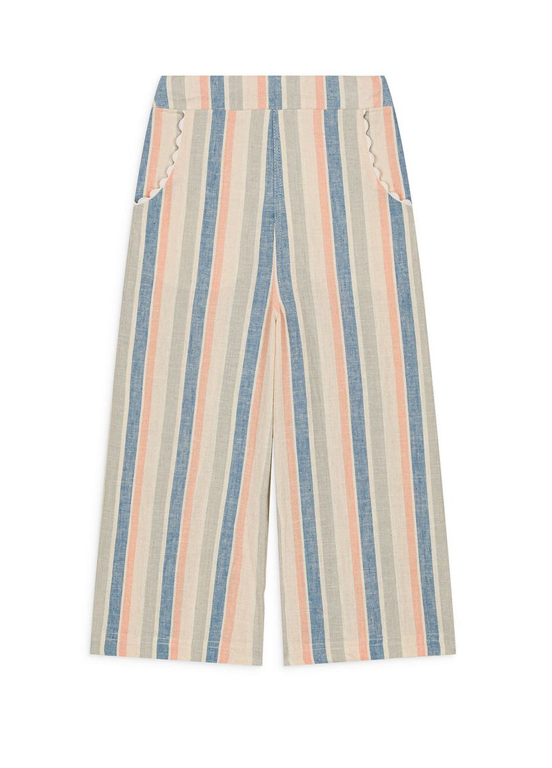 Pants Flor | Sand Riviera Stripe