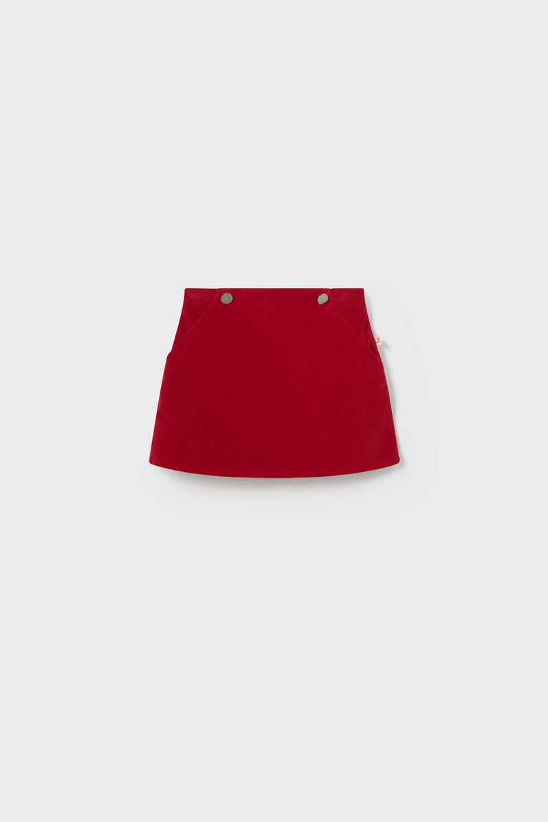 Paris Corduroy Skirt | Red Velvet