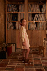 Pascale Dress | Cashew/Ribbon Pink