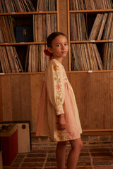 Pascale Dress | Cashew/Ribbon Pink