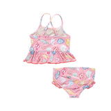 Baby Girls Joy Tankini | Pink Seashells