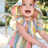 Baby Girls Elsie 2-PC Set | Parade Stripe