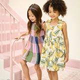 Girls Via Dress | Banana Leaves