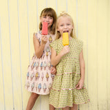 Girls Alyssa Dress | Pink Soft Serve