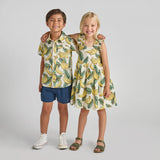 Girls Via Dress | Banana Leaves