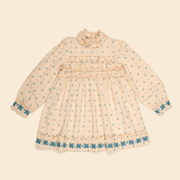 Pernille Dress | Meadow Calico Cashew
