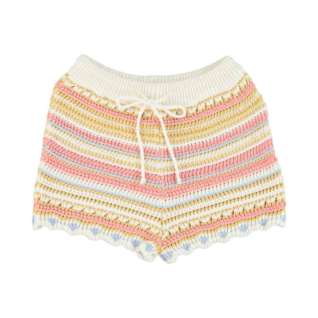 Bebe Organic Paloma Shorts | Midsummer | Marigold Modern