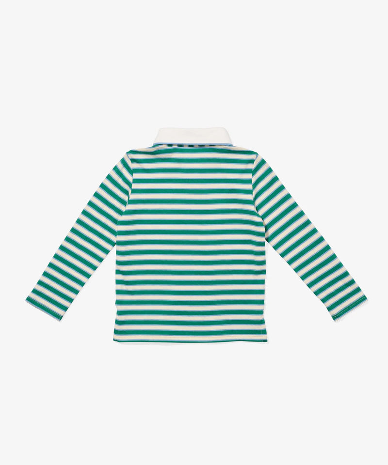 Parker Polo | Foliage Rugby Stripe