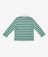Parker Polo | Pine Twin Stripe
