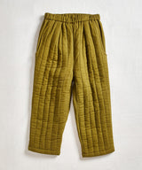 Quilted Fancy Pants | Moss