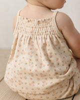 Smocked Tank + Bloomer Set | Strawberries