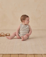 Terry Tank + Short Set | Sky Stripe