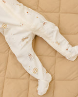 Zip Longsleeve Sleeper Footie | Carnival