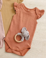 Flutter Sleeve Bodysuit | Poppy