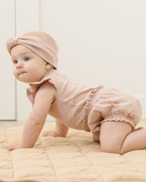 Flutter Sleeve Bodysuit | Blush