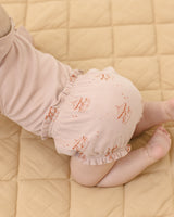 Flutter Sleeve Bodysuit | Blush