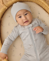 Knotted Baby Hat | Sky