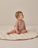 Relaxed Bubble Romper | Poppy Stripe