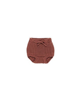 Knit Tie Bloomer | Cranberry