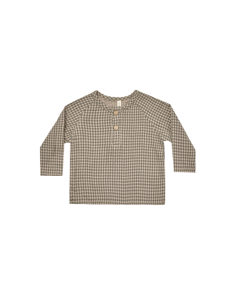 Zion Shirt | Forest Micro Plaid