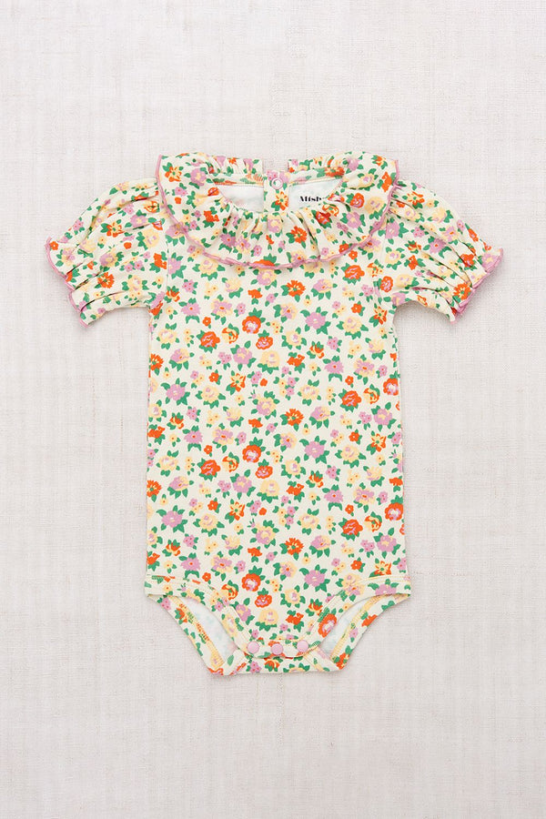 Balloon Sleeve Paloma Onesie | String, Hazy Lilac Brimfield