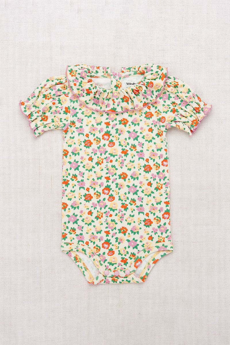 Balloon Sleeve Paloma Onesie | String, Hazy Lilac Brimfield