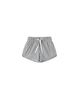 Boys Swim Short | Ocean Gingham