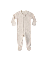 Zip Longsleeve Sleeper Footie | Ditsy