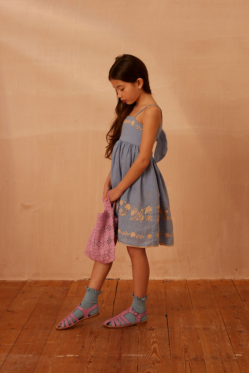 Magrit Sundress | Cornflower