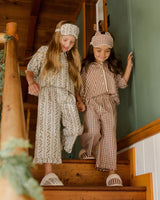 Ruffle Pajamas | Brick Gingham