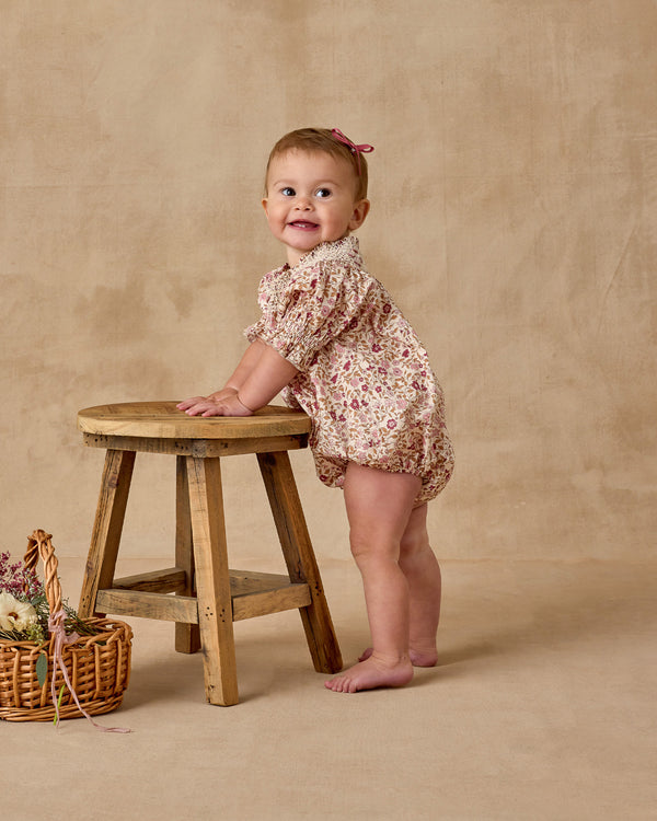 Maddie Romper I Flower Fields