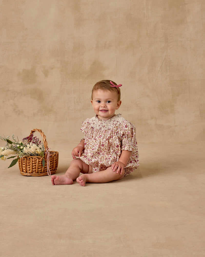 Maddie Romper I Flower Fields