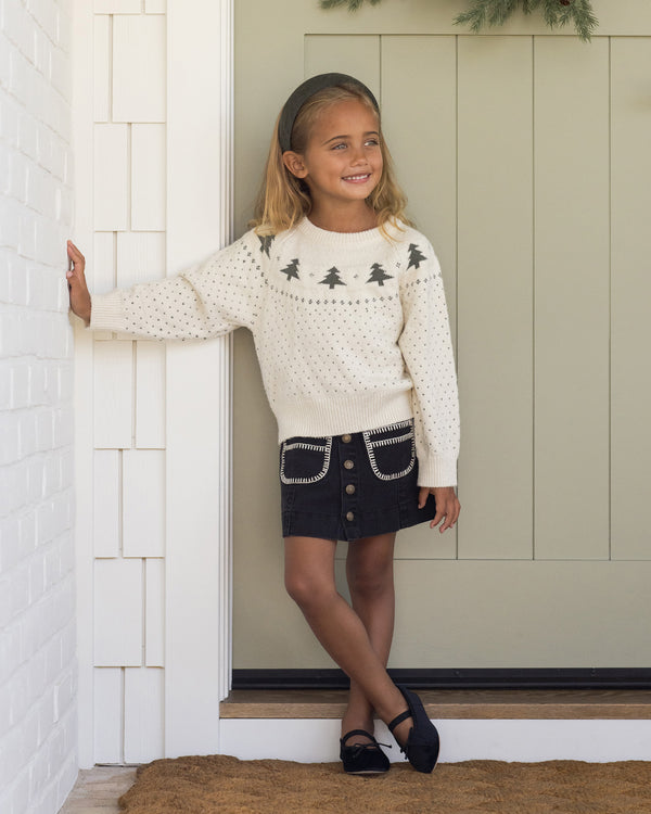 Fair Isle Sweater | Trees