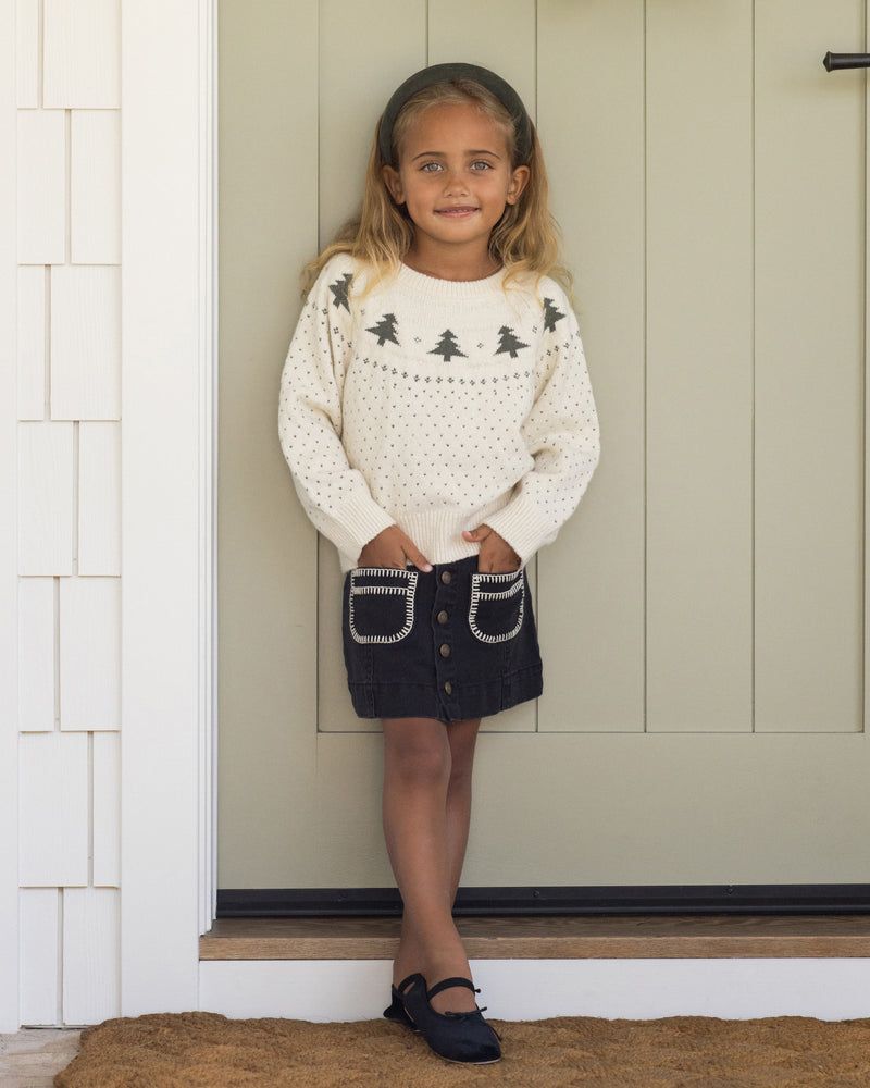 Fair Isle Sweater | Trees