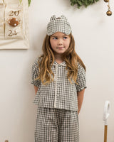 Ruffle Pajamas | Evergreen Gingham