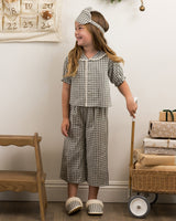 Ruffle Pajamas | Evergreen Gingham