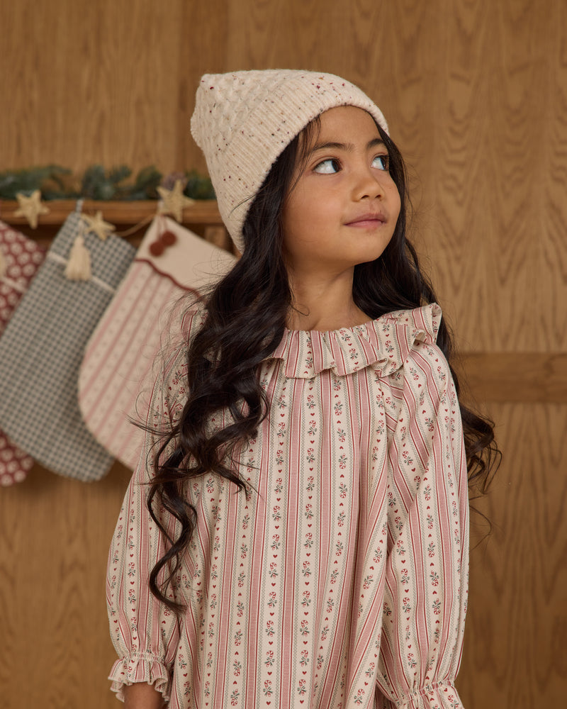 Girl's Nightgown | Candy Cane Stripe