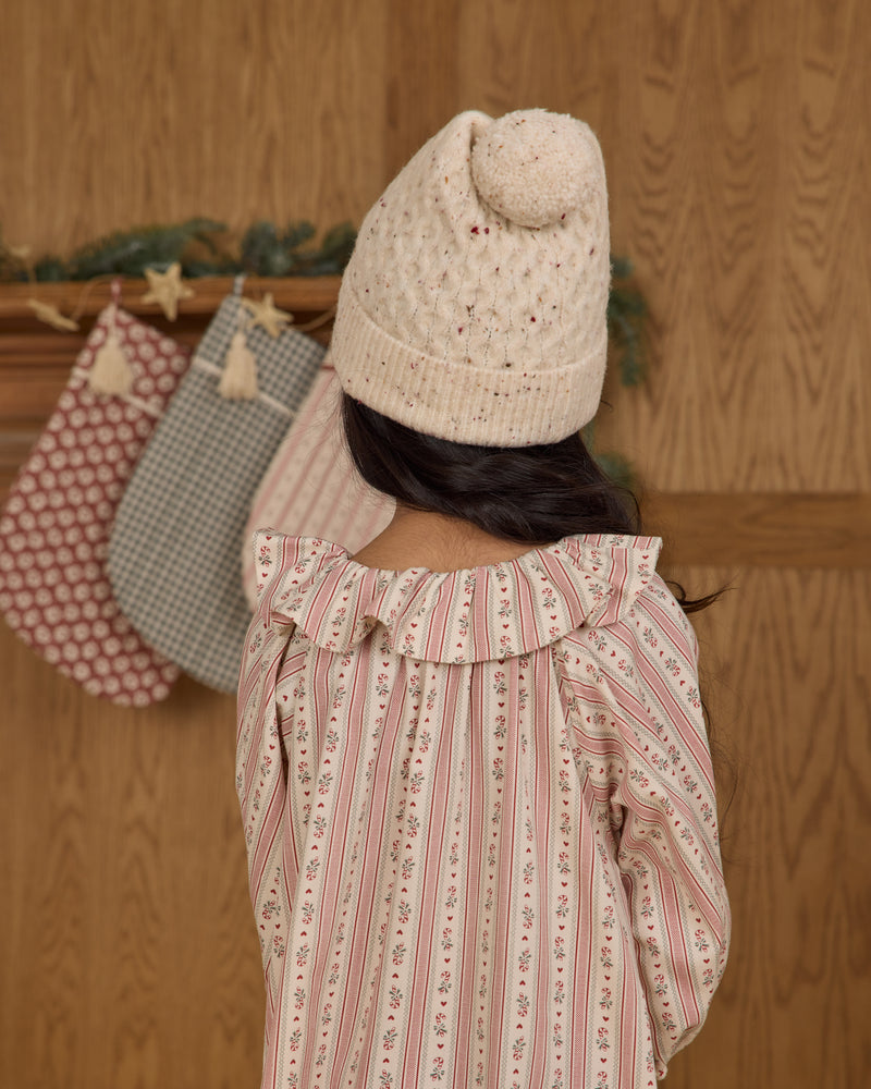 Girl's Nightgown | Candy Cane Stripe