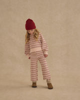 Jacquard Knit Set | Ruby Hearts