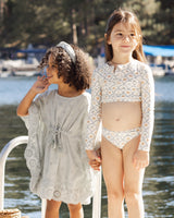 Crop Rashguard Set | Nautical