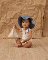 Skirted One-Piece | Nautical