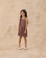 Lainey Dress | Chocolate Polka Dot