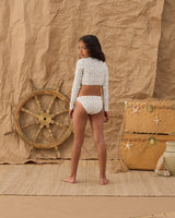 Crop Rashguard Set | Nautical