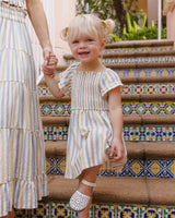 Lindsay Dress | Valencia Stripe