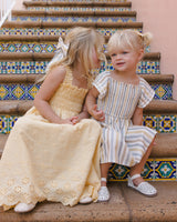 Lindsay Dress | Valencia Stripe