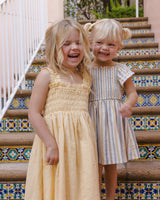 Lindsay Dress | Valencia Stripe