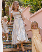 Lindsay Dress | Valencia Stripe