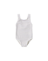 Moxie One-Piece | Periwinkle Stripe